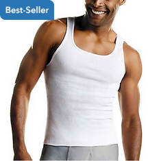 Hanes® Men's Tagless ComfortSoft A-Shirt 6-Pack