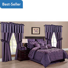 Brielle Home Callan 2-Piece Taupe King/California King Comforter Set in the  Bedding Sets department at