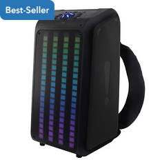 Portable Bluetooth Backpack Speaker with LED Light Panel