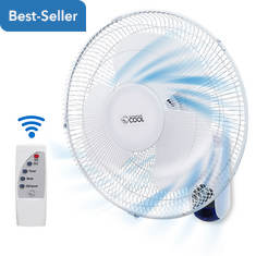 Commercial Cool 16" Wall Fan with Remote