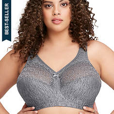 Glamorise Plus Size Full Figure Bramour Gramercy Luxe Lace