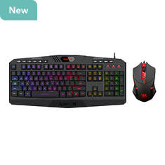 Redragon Wired Gaming Keyboard and Mouse Combo