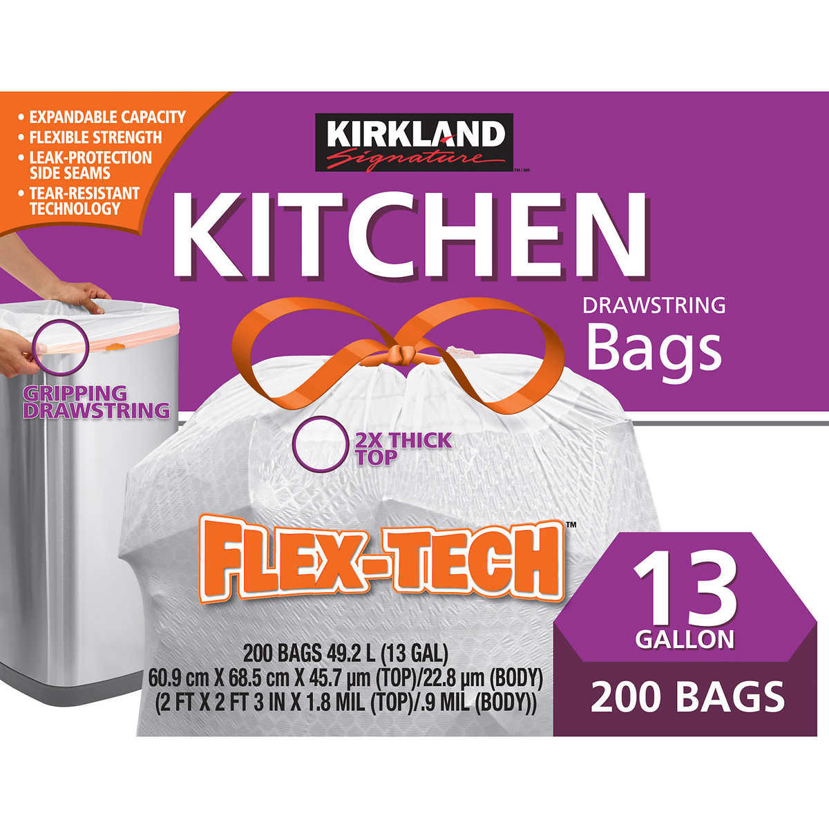 Bought this box of trash bags 3 years ago on my very first day as a member.  Today I just pulled the very last bag. : r/Costco