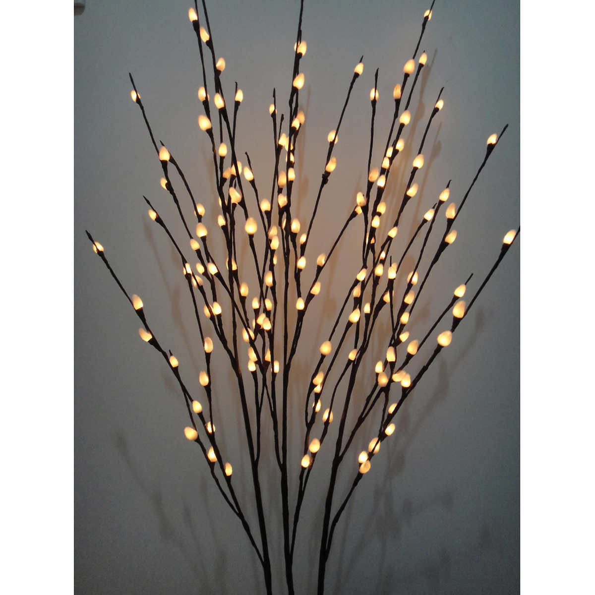 1.22 m 48 in. Lighted Pussy Willow Branches Set of 3 Costco