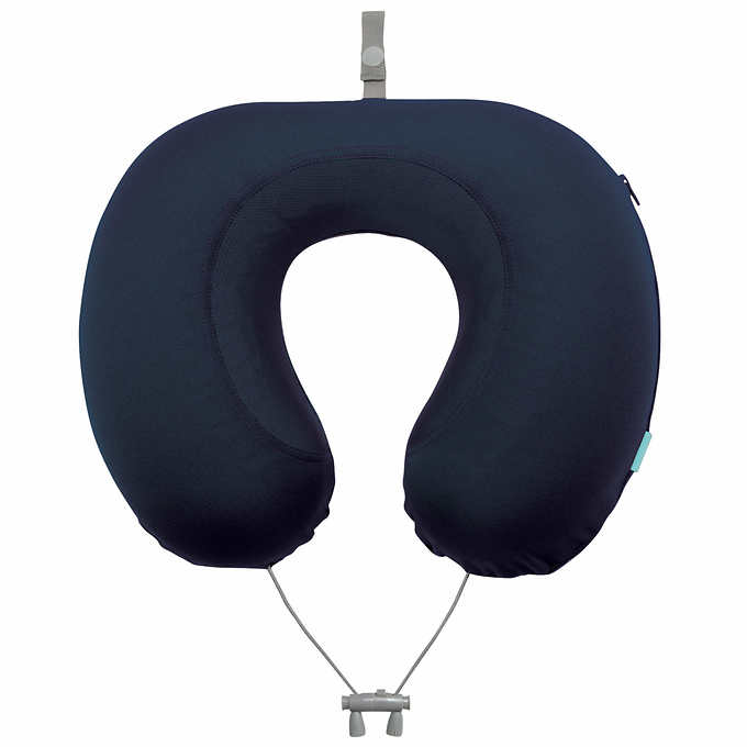 Lov Car Neck Pillow for Driving,Office Chair Memory Foam Neck Pillow for Cervical Support and Neck Pain Relief with Adjustable Straps - Headrest