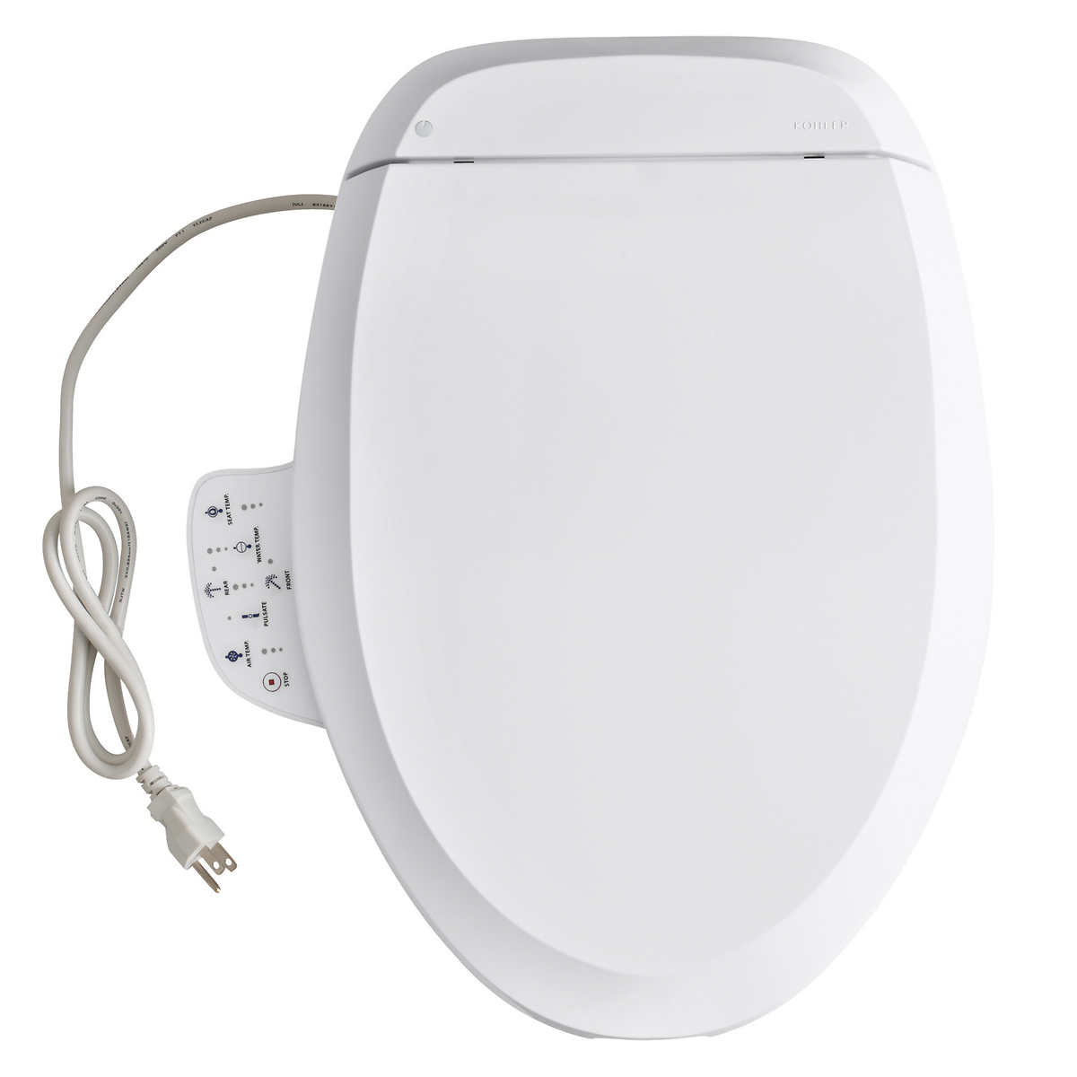 Kohler C3 Elongated Closed-Front Toilet Seat with Soft Close, Quick  Release, and Night Light Technology - Royal Bath Place