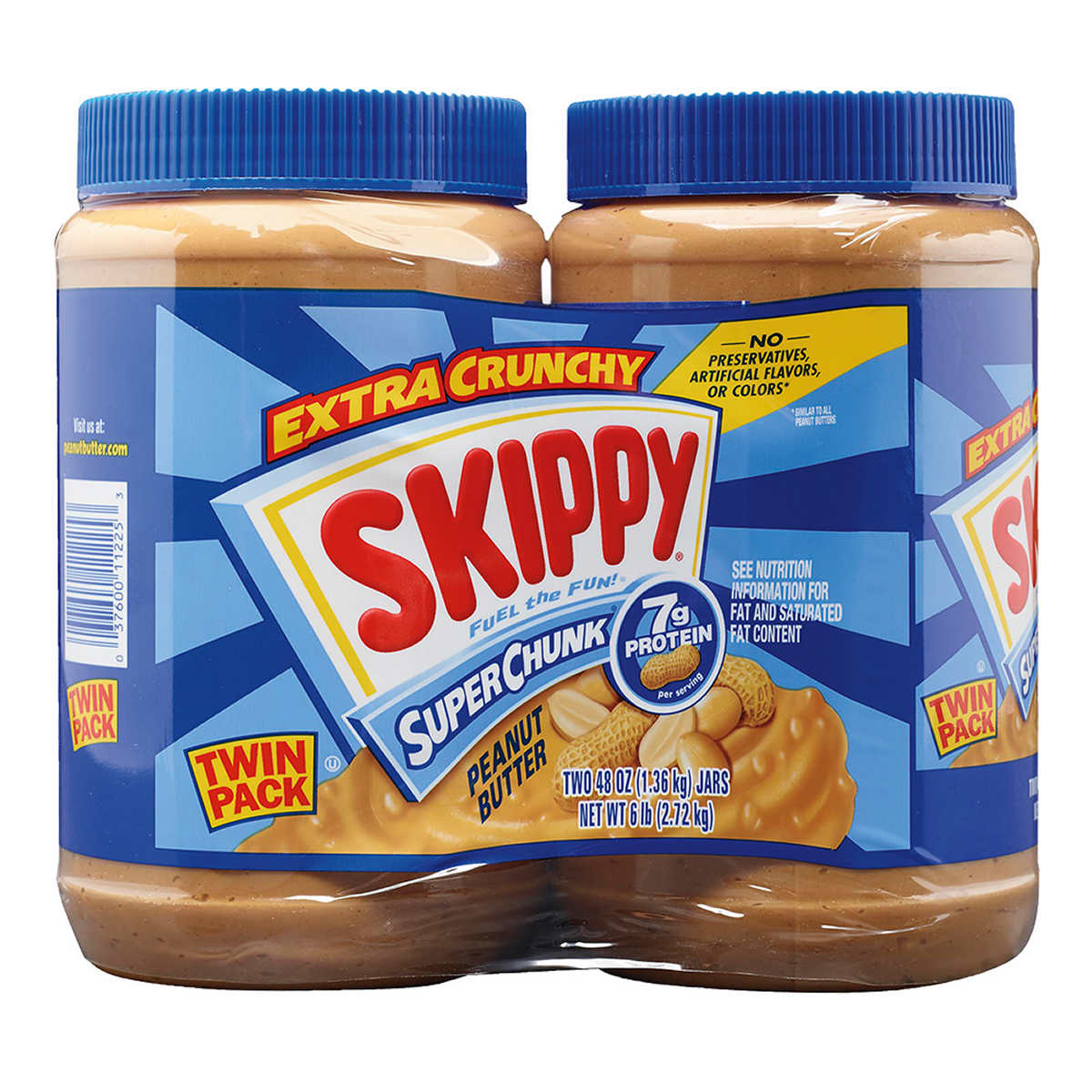 Skippy Singles Creamy Peanut Butter, 1.5 Ounce