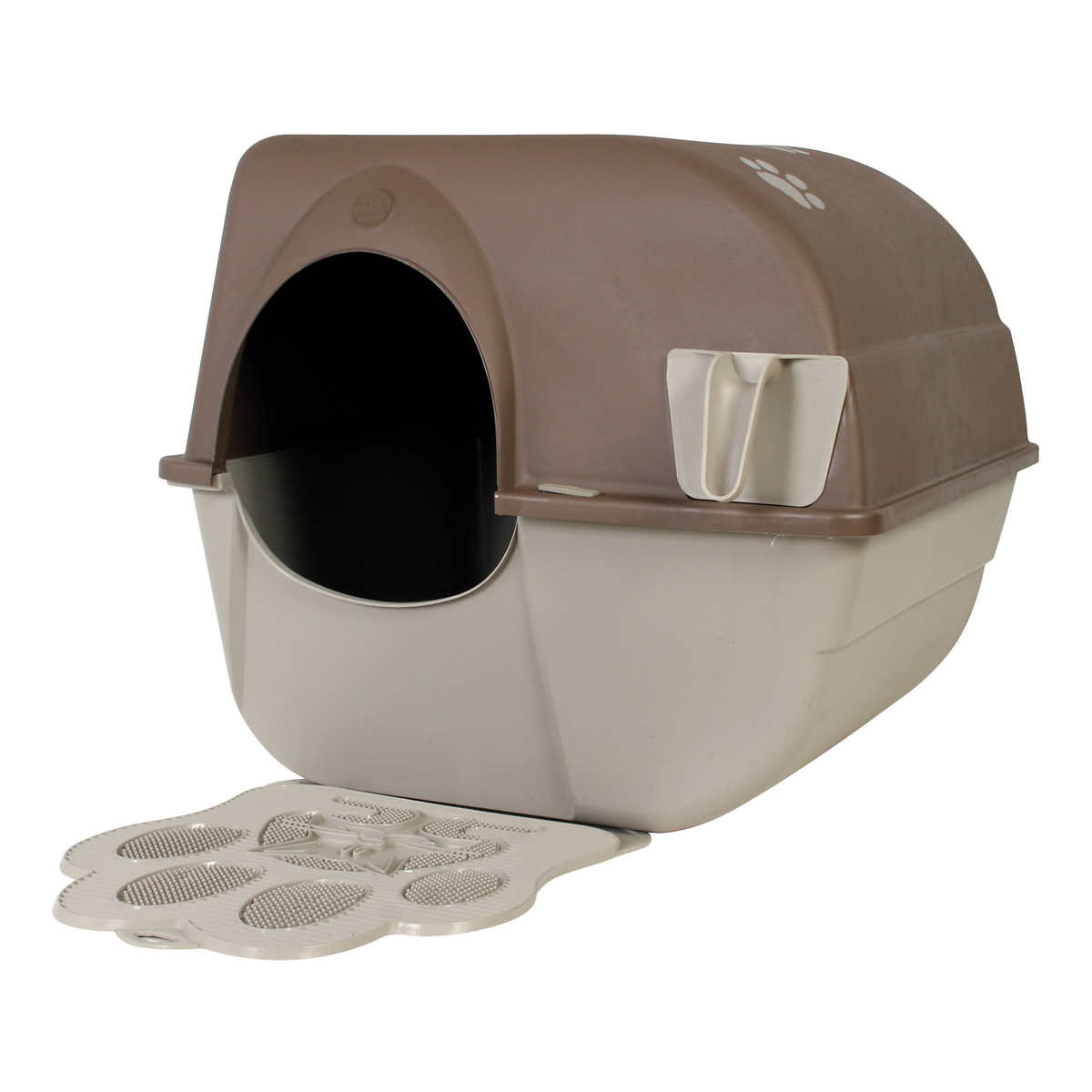 Omega Paw Large Roll N Clean Self Cleaning Litter Box With Mat