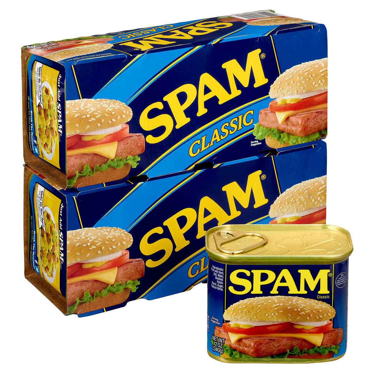 Spam Classic, 12 oz, 8-Count