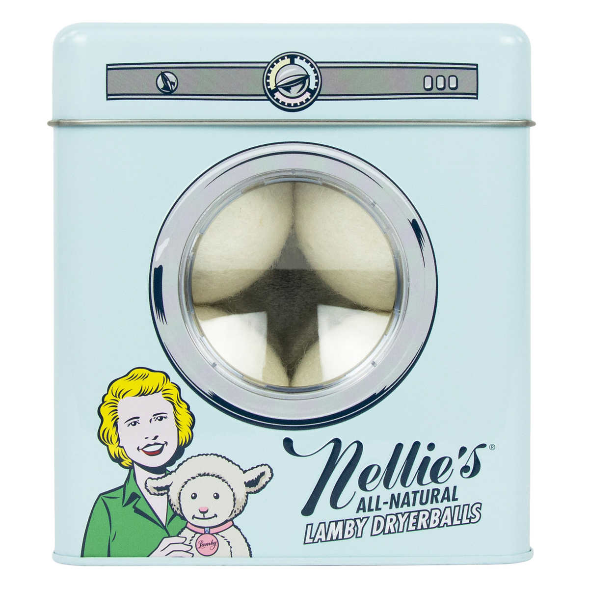 Nellie S Lamby Wool Dryer Balls 4 Count