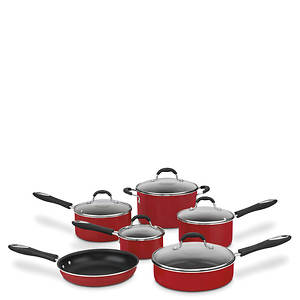 Cuisinart Advantage Nonstick 11-Piece Cookware Set, Black