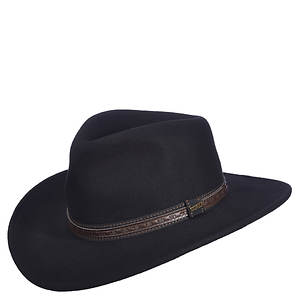 Scala Classico Men&s Crushable Felt Outback Hat