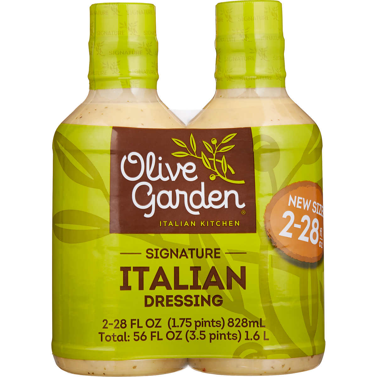 Olive Garden Signature Italian Dressing 28 Oz 2 Ct