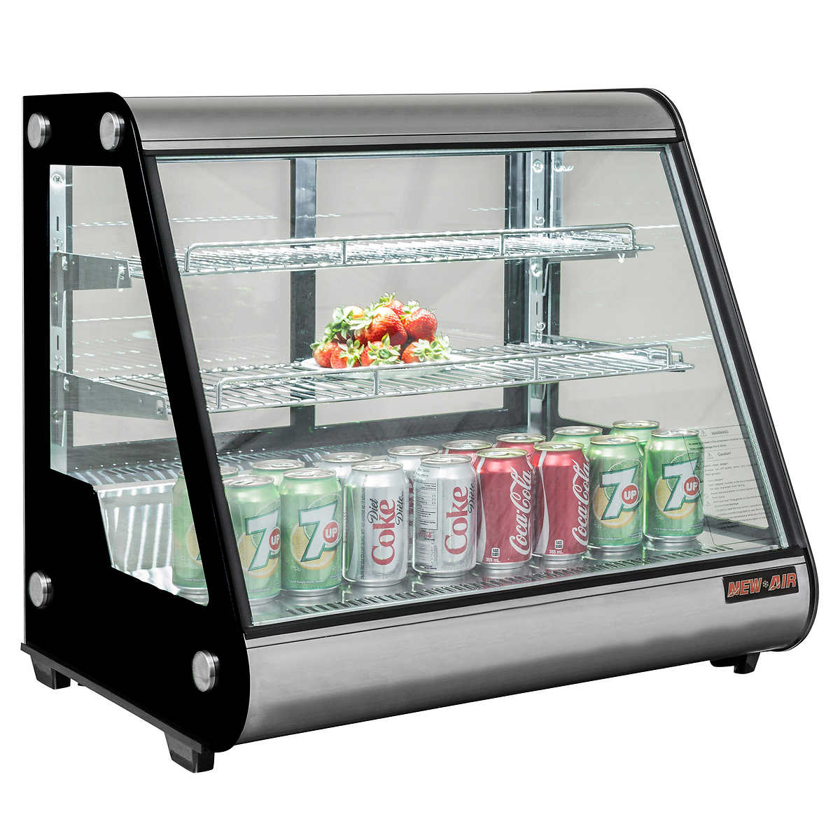 New Air 5 6 Cu Ft Refrigerated Countertop Display Case