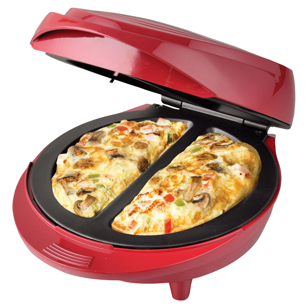 Better Chef - Electric Double Omelet Maker - Black