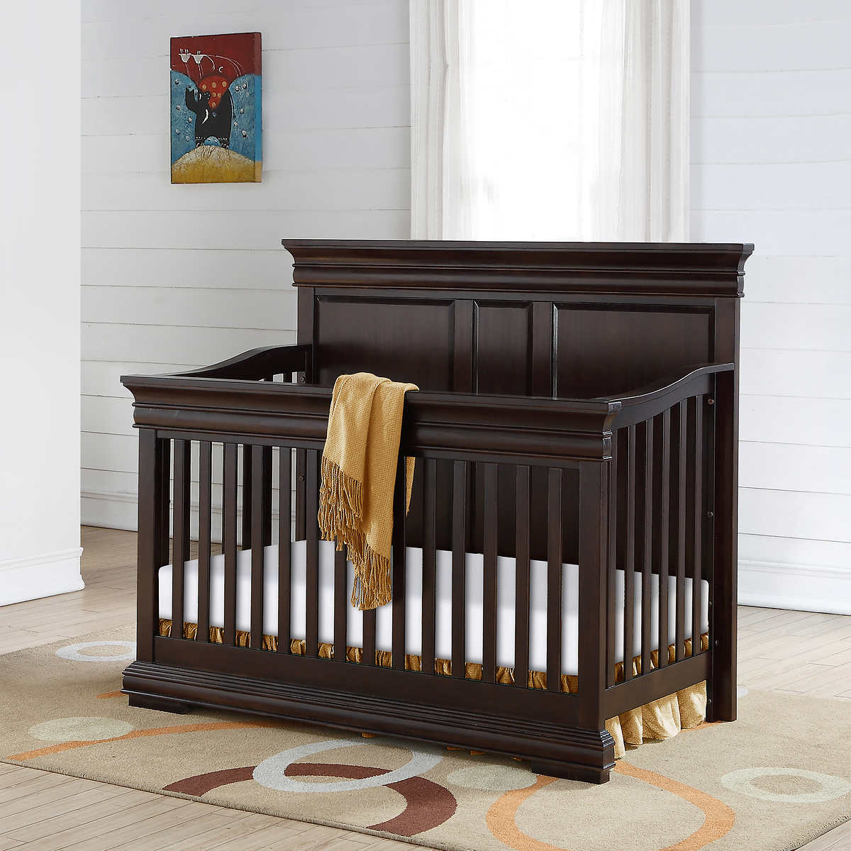 Garnet 3 In 1 Crib With Conversion Rails In Java