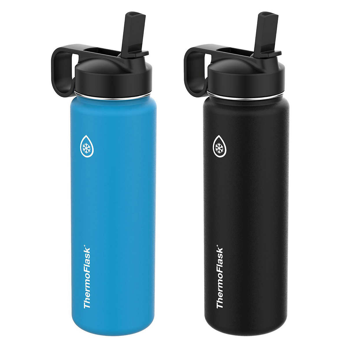 FOUR (4) BOTTLES ThermoFlask 24 oz Stainless Steel Insulated Water