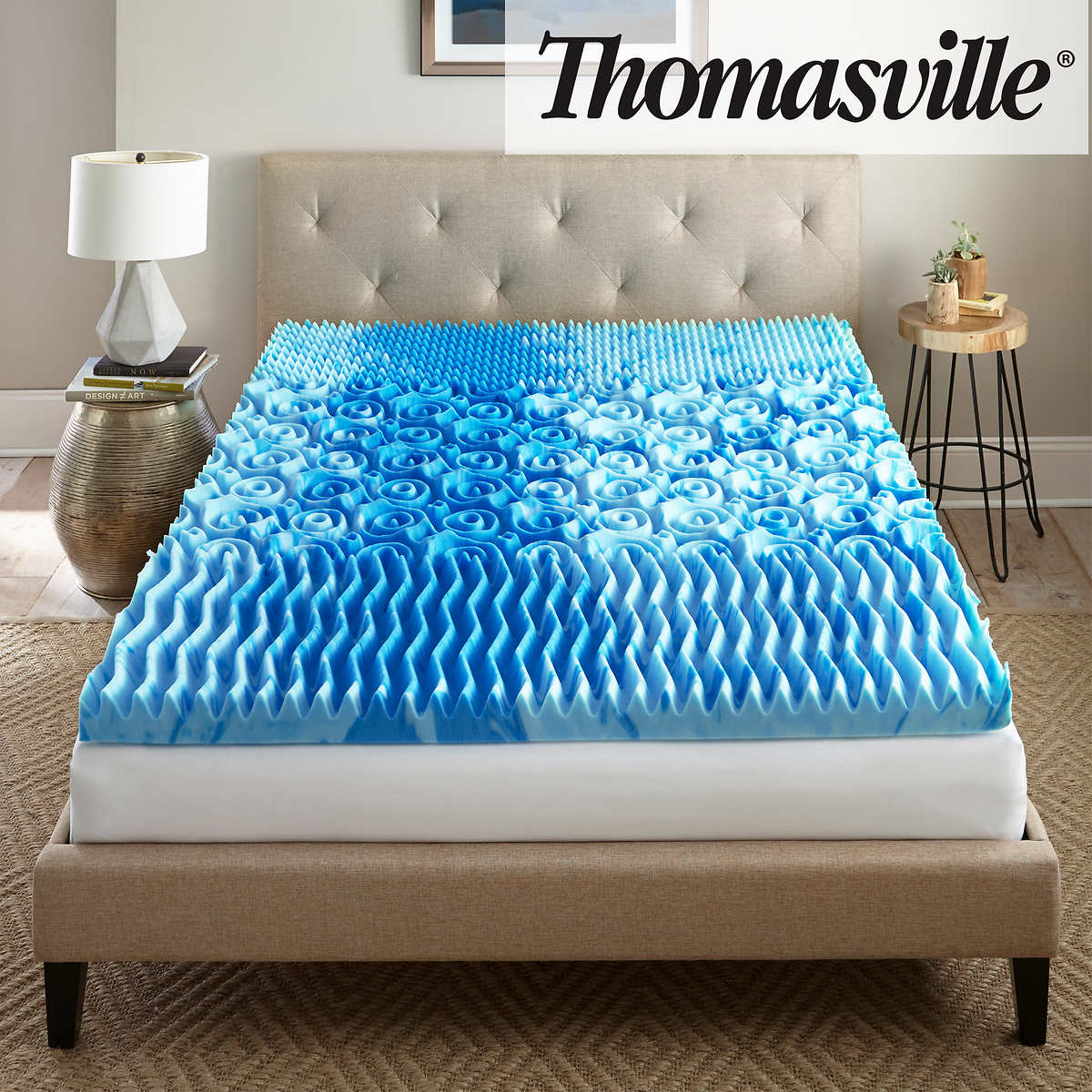 cooling gel mattress topper ebay