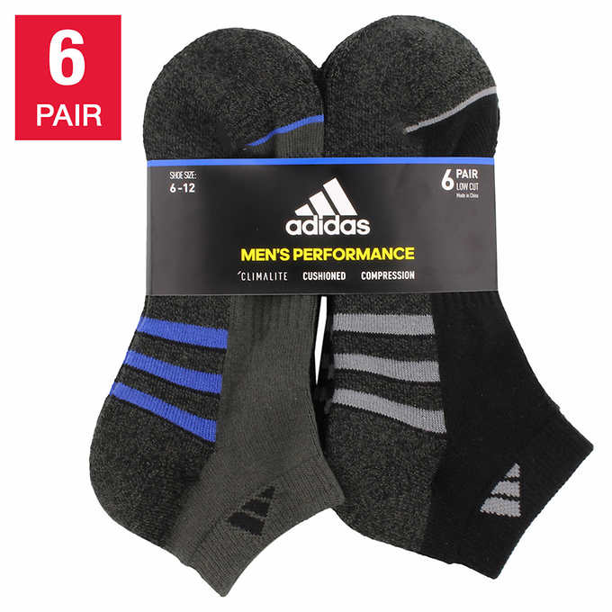 Men's Low Cut Sock, 6-pair | Costco