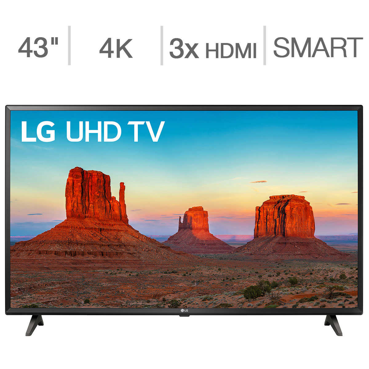 LG 43 Class (42.5 Diag.) 4K Ultra HD LED LCD TV