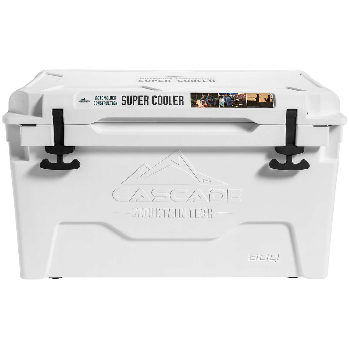 Cascade Mountain Tech 80 Quart Rotomolded Cooler Costco