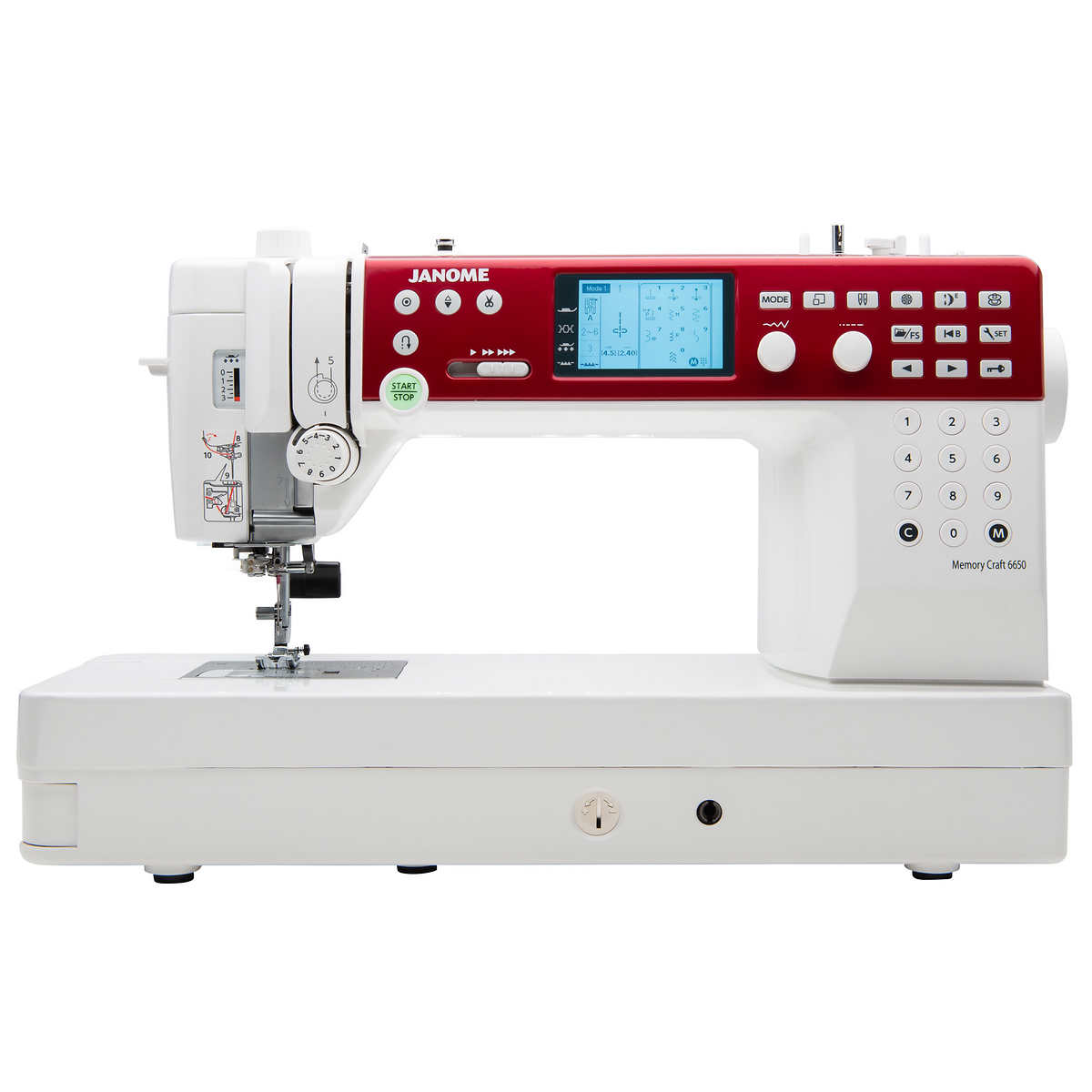 Janome 6650 Memory Craft Computerized Quilting And Sewing
