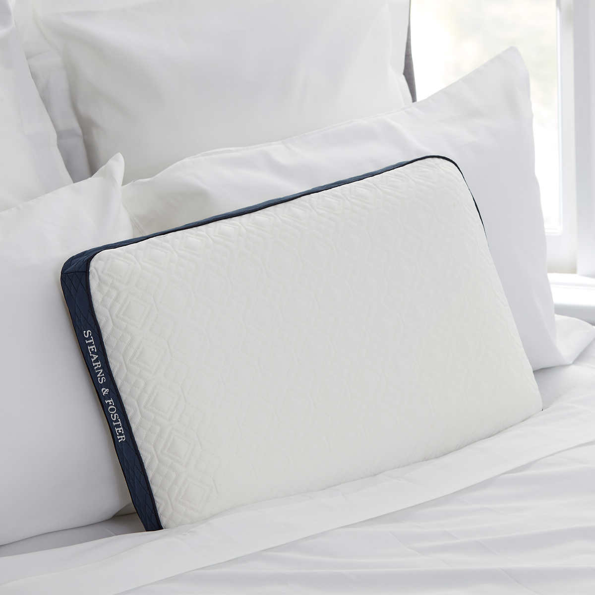 Stearns Foster Memory Foam Pillow With Cool Touch Cover