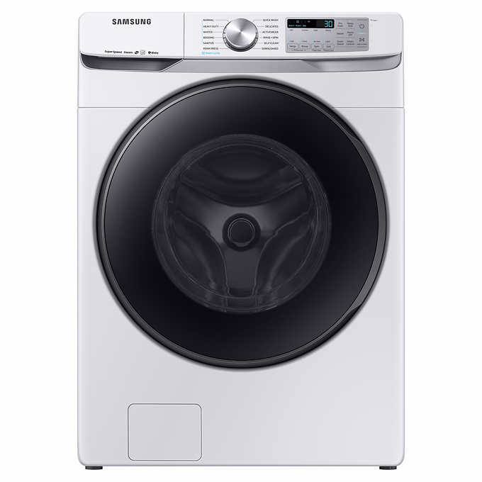 Samsung 5 0cuft Front Load Smart Washer With Super Speed Costco