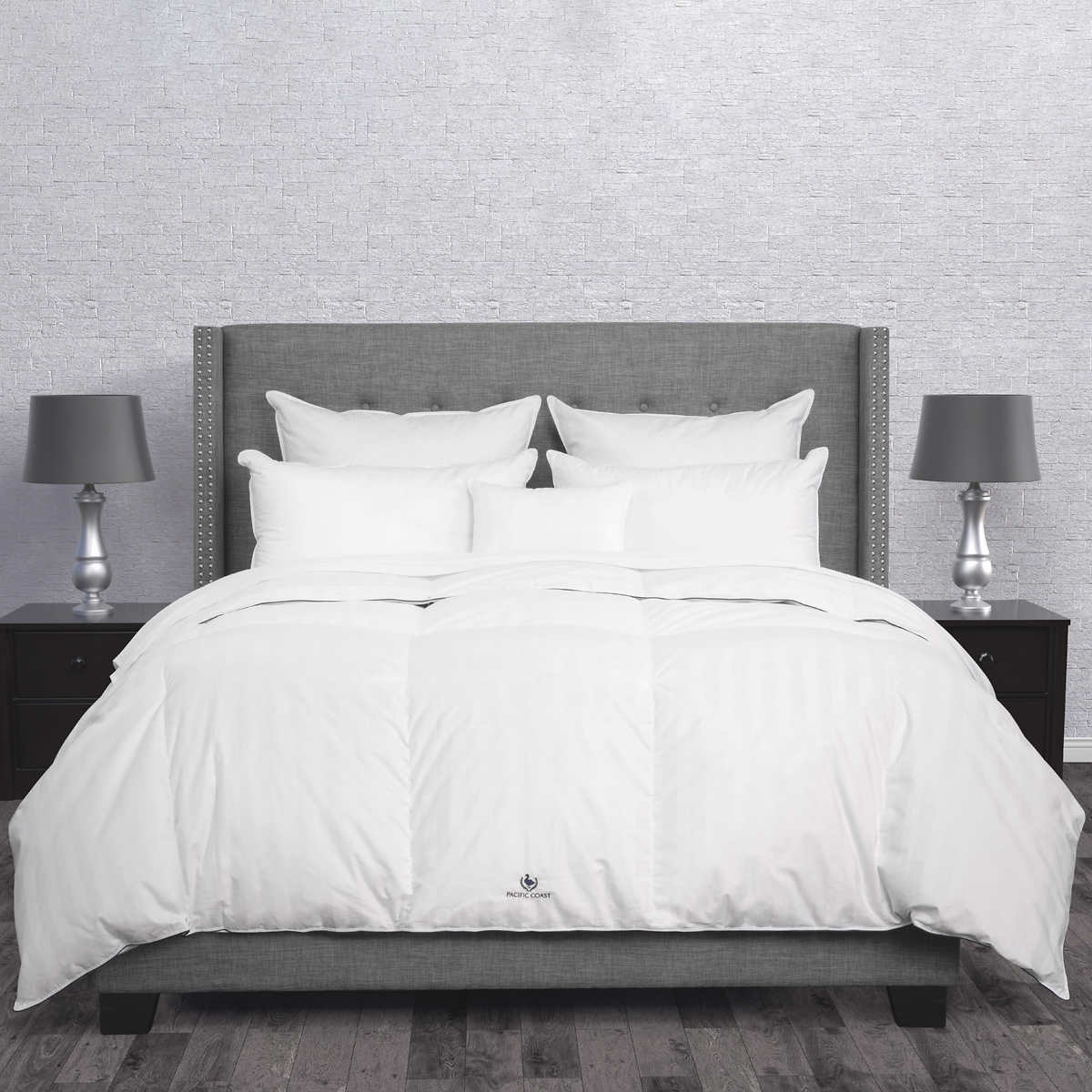 Pacific Coast Feather European White Duck Down Comforter Year Round Warmth