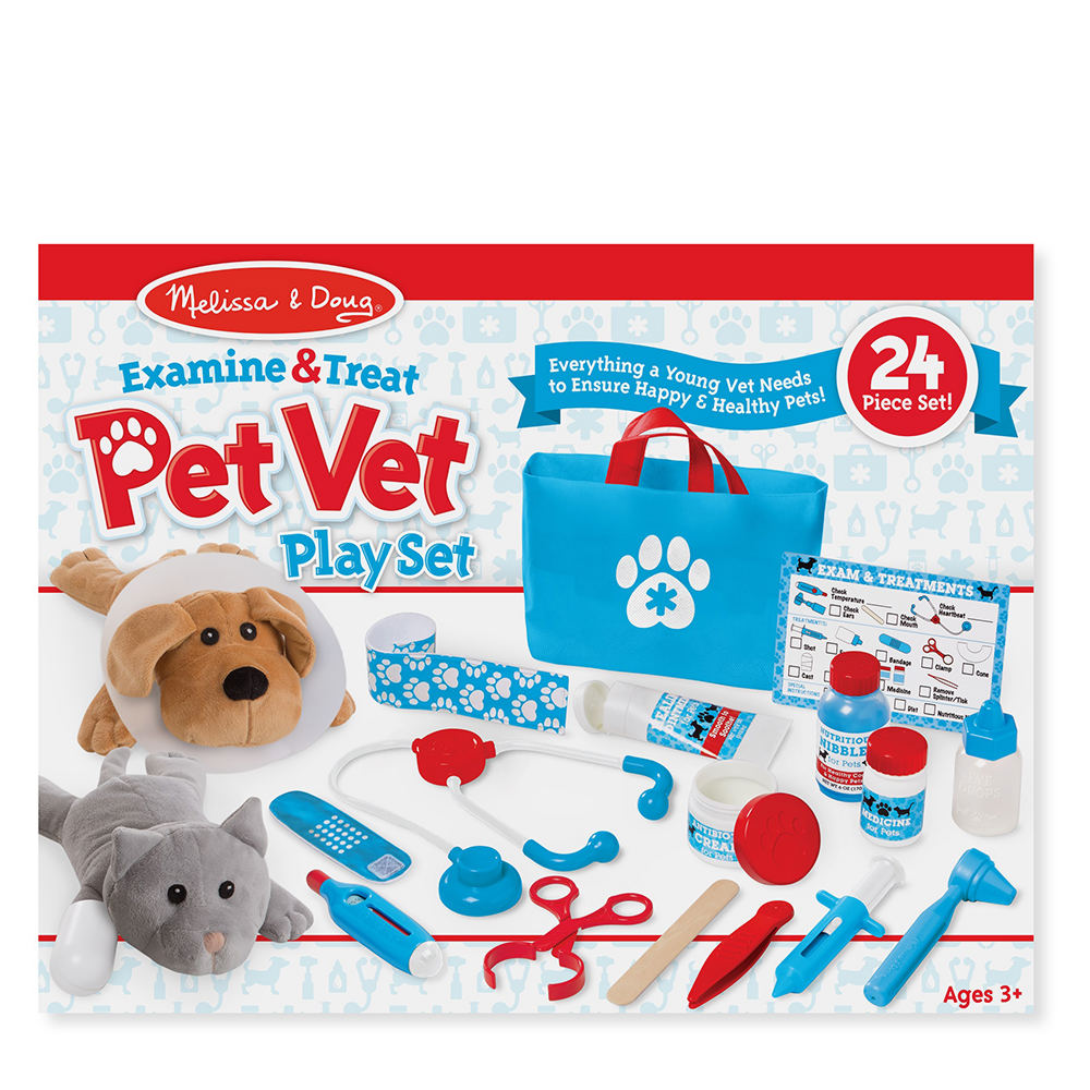 Examine & Treat Pet Vet Play Set