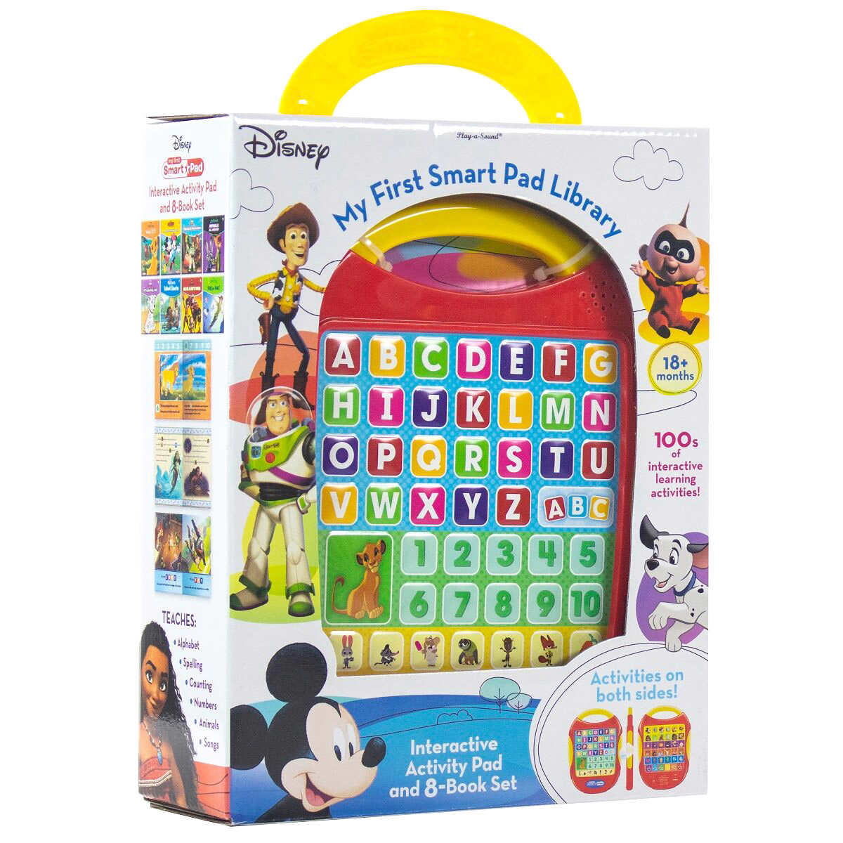 Disney My First Smart Pad Library: Activity Pad and 8 Book Set