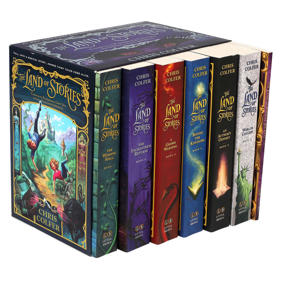 The Land Of Stories 6 Book Box Set By Chris Colfer Costco