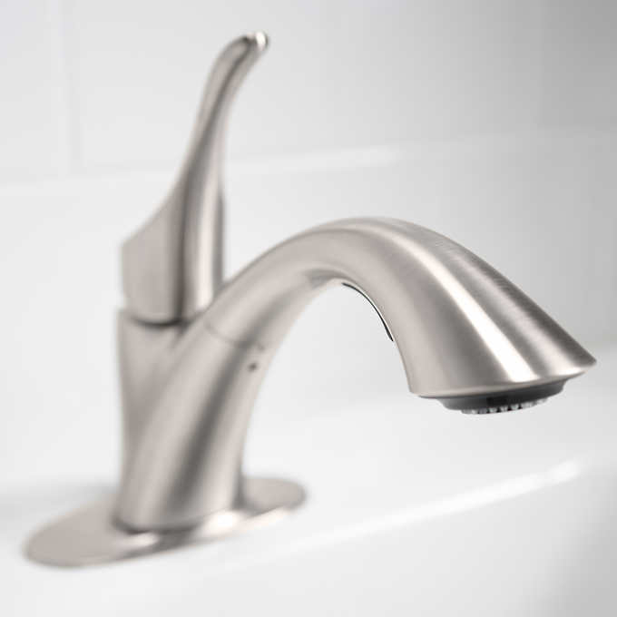 Kohler Simplice Laundry Faucet With Pull Out Spray