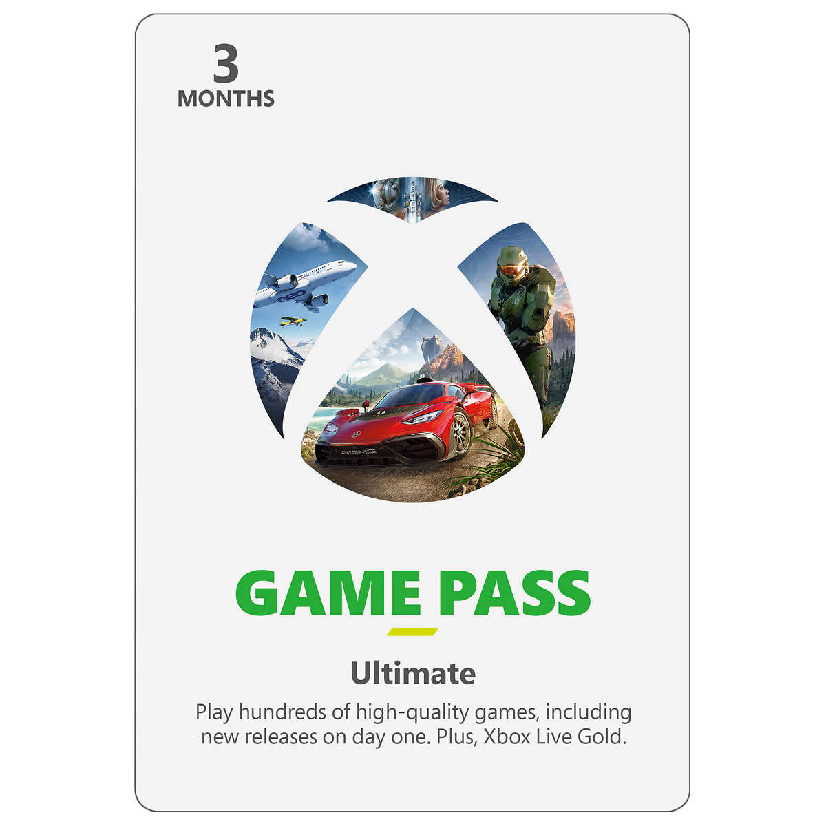 Xbox Game Pass Ultimate 3 Month Membership Digital Code Costco - roblox flashlight gamepass