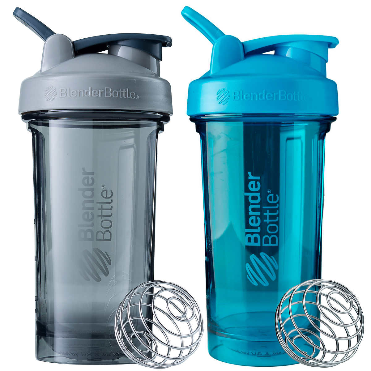 Blender Bottle Classic 24 oz. Electric Shaker Bottle Mixer Cup with Loop  Top