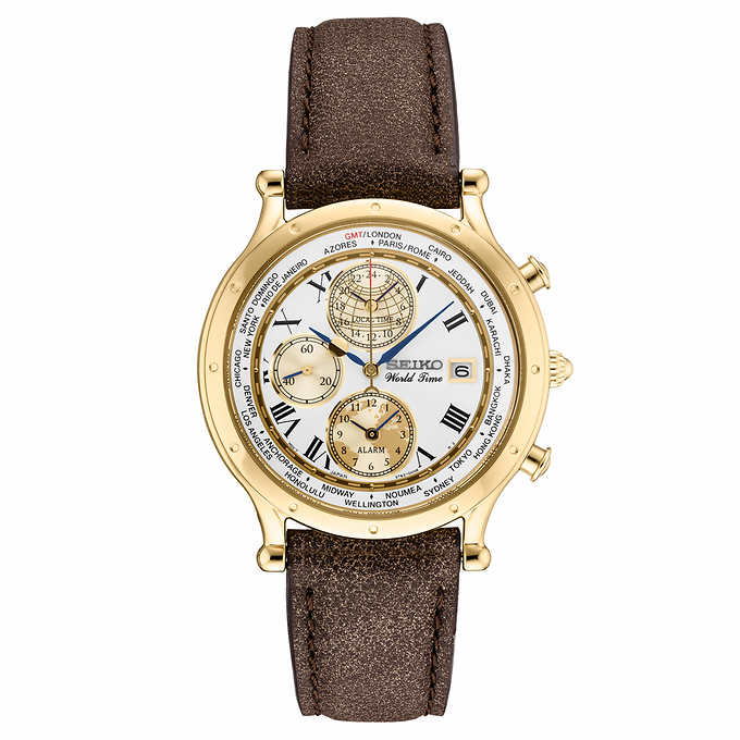 Seiko Age of Discovery Men's Chronograph Watch | Costco