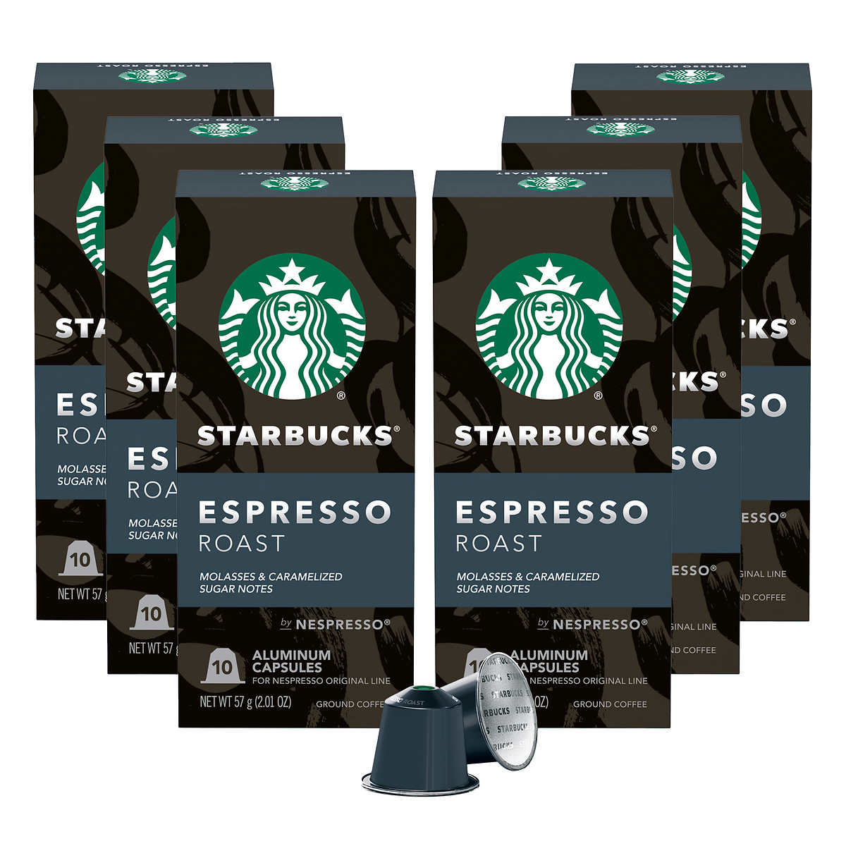 kust helder of Starbucks by Nespresso Espresso Roast Capsules, 60-count | Costco