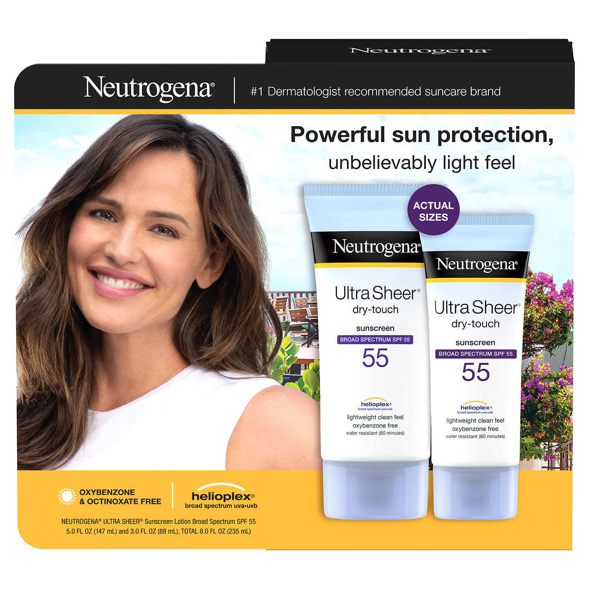 FSA Eligible  Neutrogena Ultra Sheer Dry-Touch Sunscreen, 3 oz