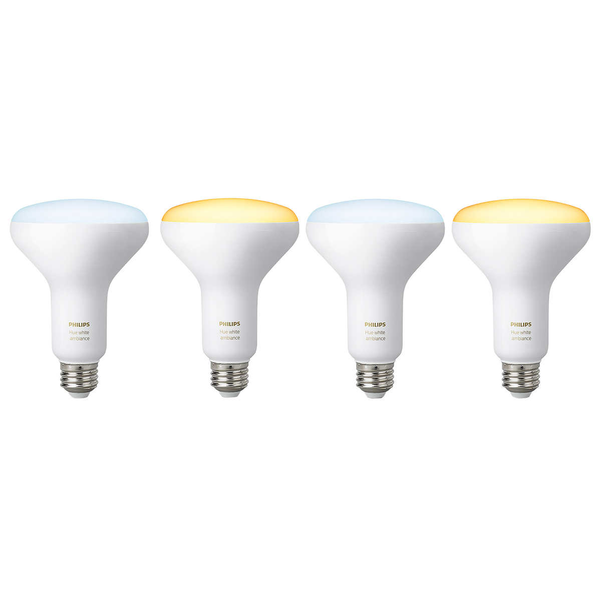 Afhankelijk rijk Infrarood Philips Hue White Ambiance BR30 LED Smart Bulbs, 4-pack | Costco