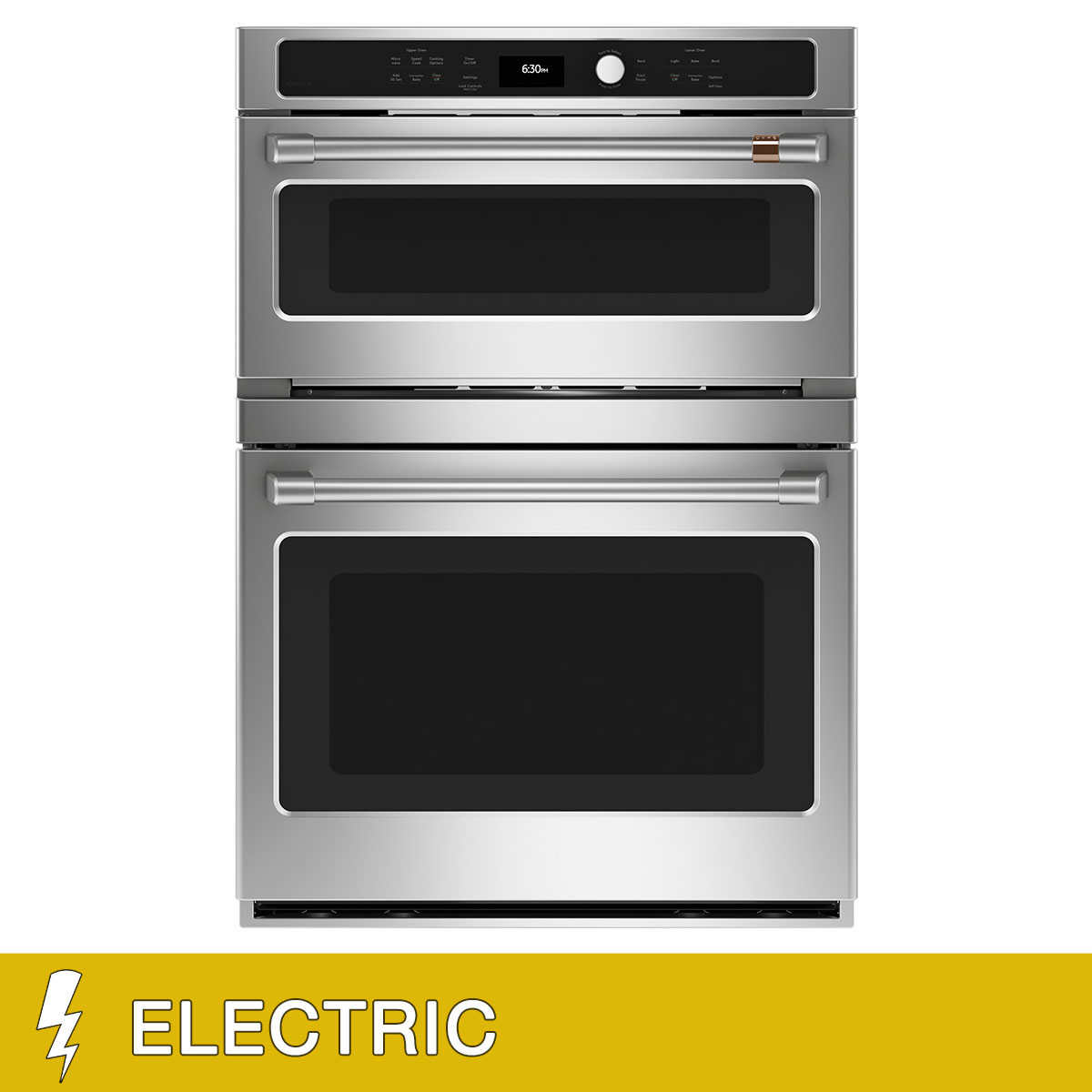 Café 30 Inch. ELECTRIC Combination Microwave/Double Wall Oven with  Advantium Technology