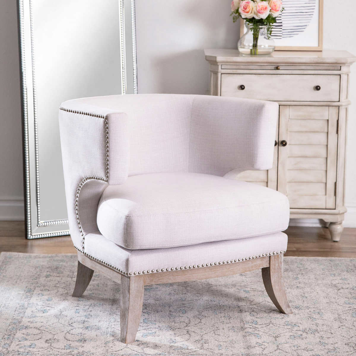 Crestview Fabric Accent Chair Costco