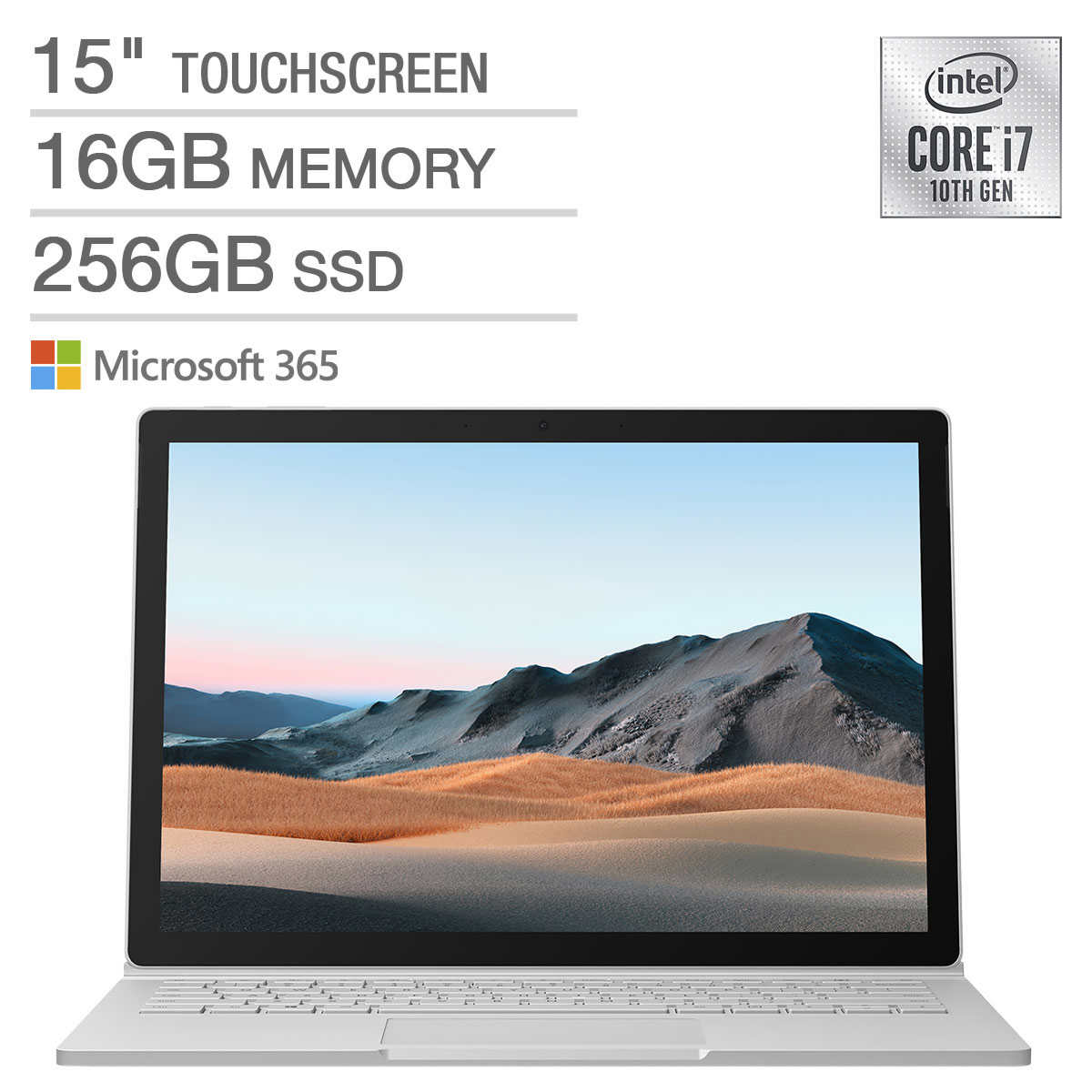 Microsoft Surface Book 3 15 Touchscreen 2 In 1 Laptop 10th Gen Intel Core I7 Includes 15 Month Microsoft 365 Family Subscription Costco