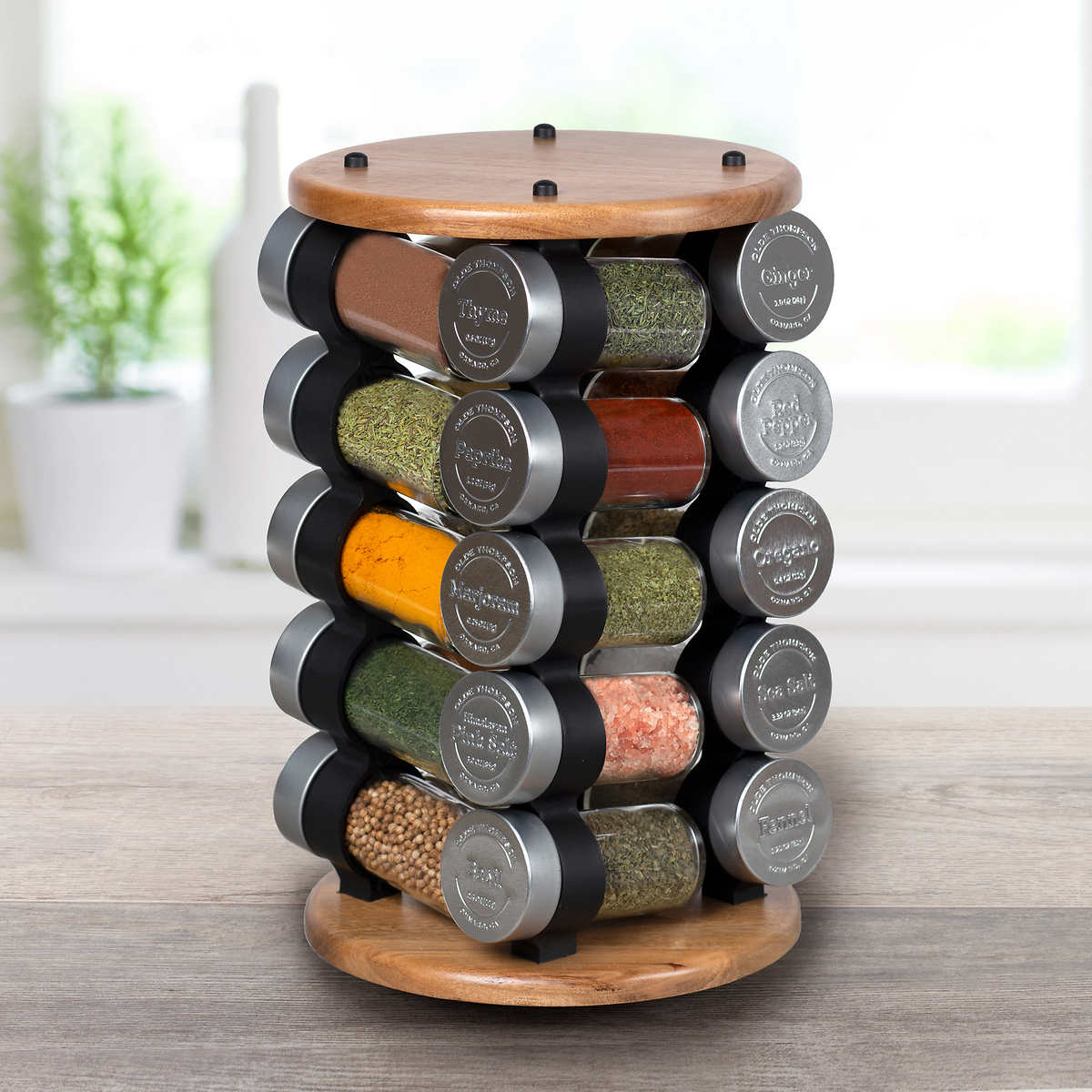 Very Large Rustic Spice Rack Holds 68 Spices and Oils Green Coyote  Woodworking Spice Rack to Hold Spice Jars and Oils 