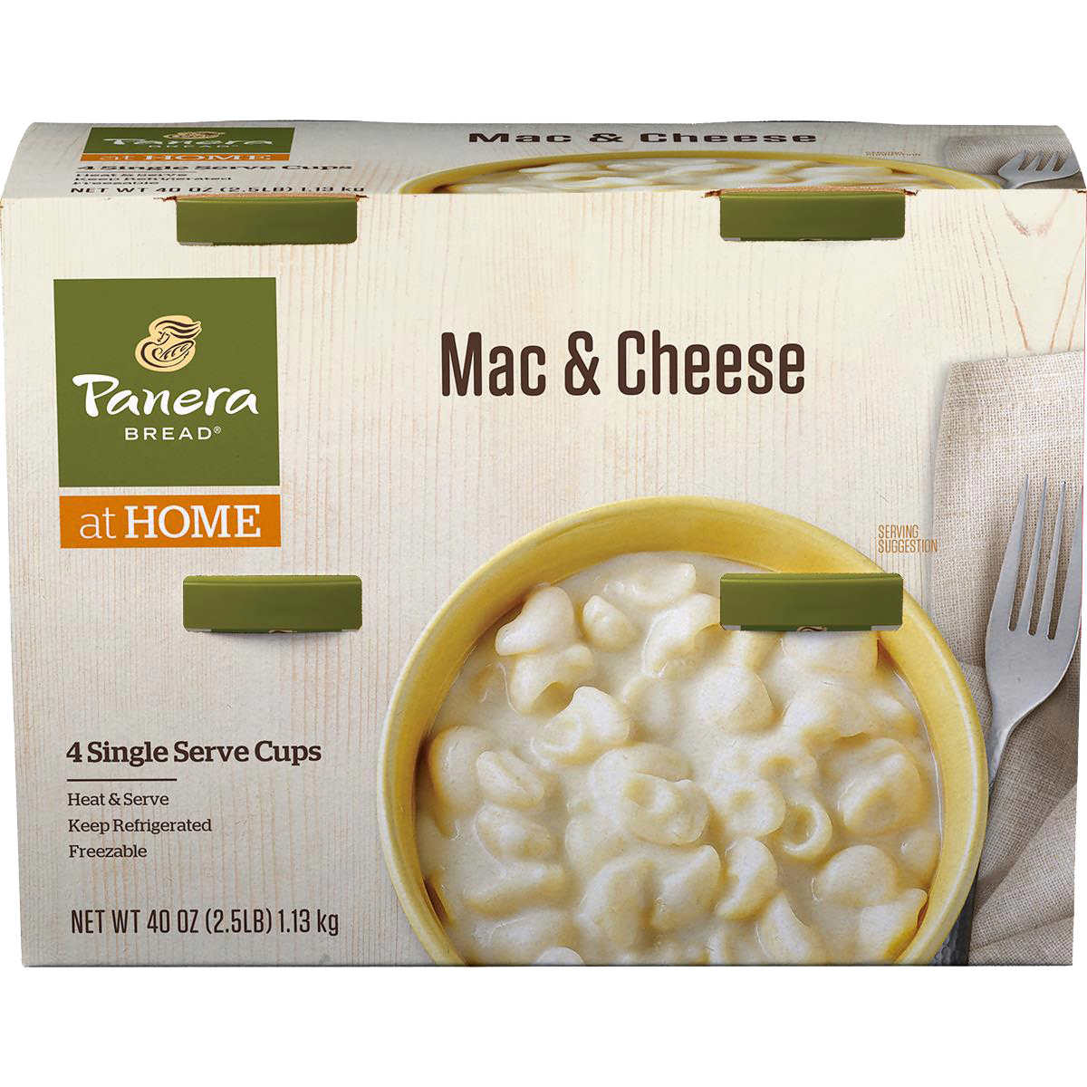 Panera Bread Mac Cheese Single Serve Cup 10 Oz 4 Ct