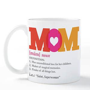 Mom Definition Coffee Mugs | LookHUMAN