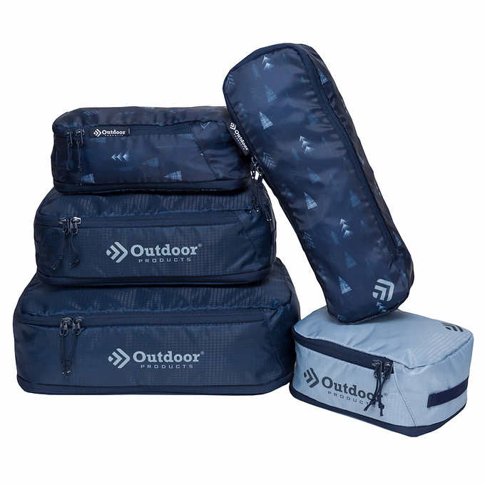 Outdoor Products Expandable Travel Cube 5-piece Set | Costco