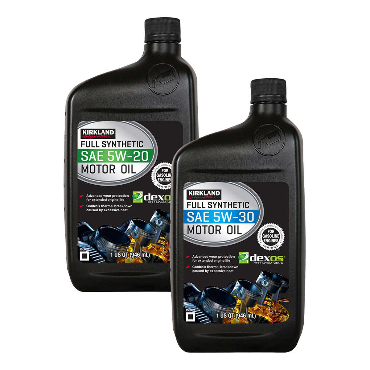 kirkland signature 1 quart 5w20 5w30 full synthetic motor oil 12 pack kirkland signature 1 quart 5w20 5w30 full synthetic motor oil 12 pack