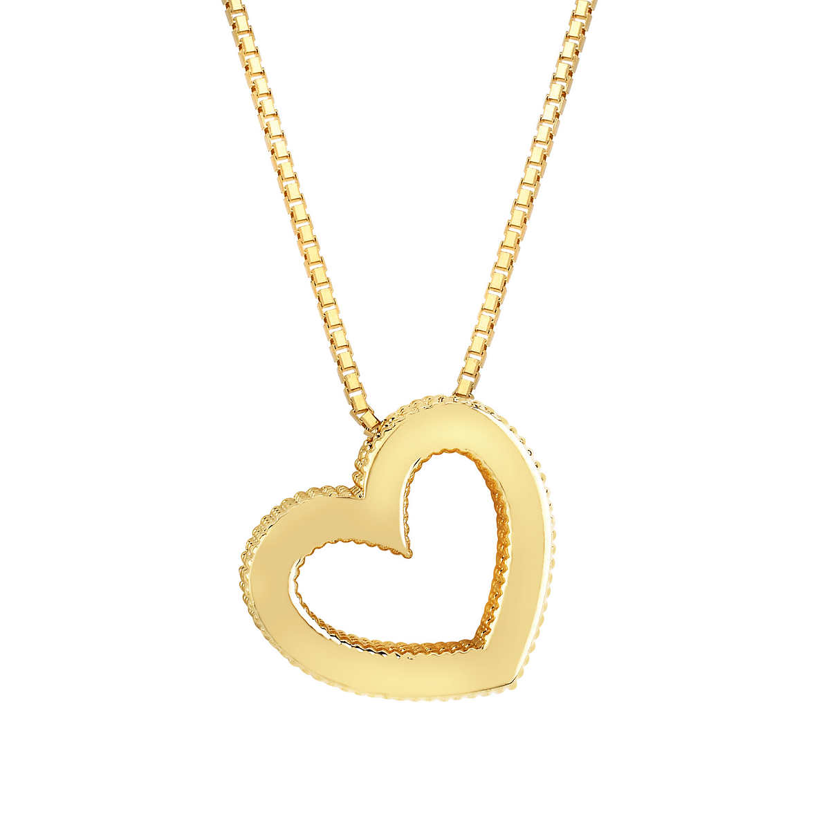 Triple Layear pad lock chain for girls &women Gold chain Heart
