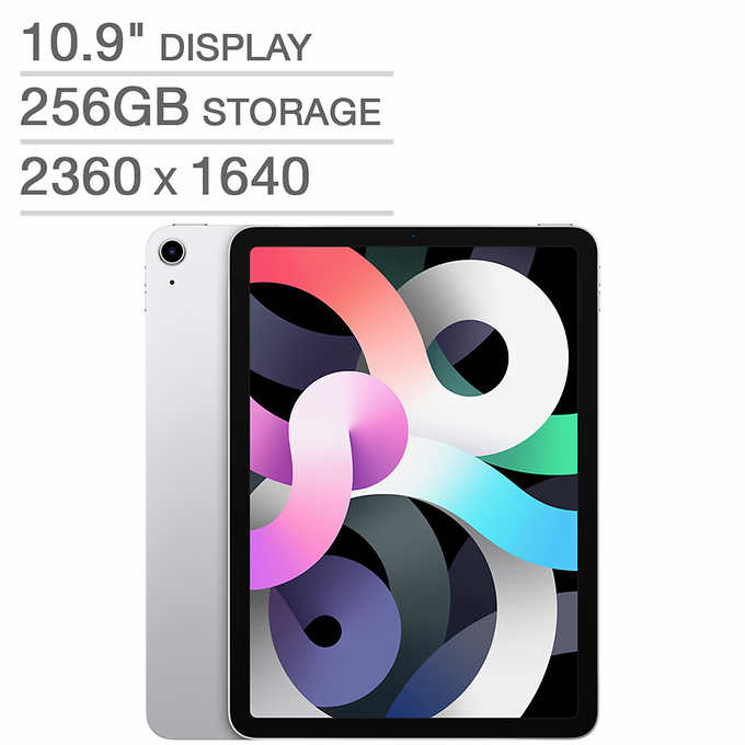 Apple 10.9-inch iPad Air, 256GB, Wi-Fi (4th Generation, 2020) | Costco