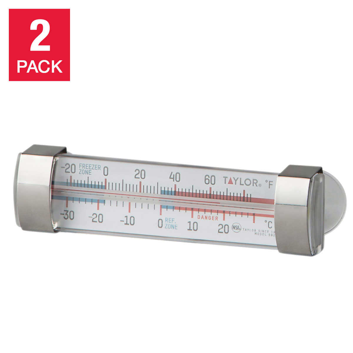1-4 Pack Refrigerator Freezer Thermometer Large Dial Type Fridge